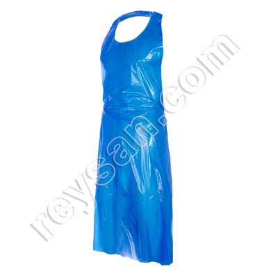 BLOC DE TABLIERS LDPE PREMIUM BLEU 120X75CM