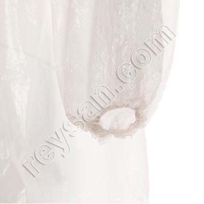 LDPE PONCHO IMPERMÉABLE JETABLE AVEC MANCHESE