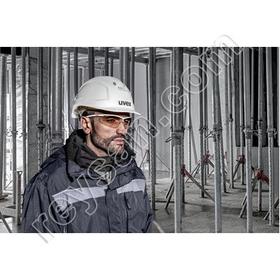 CASQUE UVEX PHEOS B-WR BLANC AVEC VENTILATION