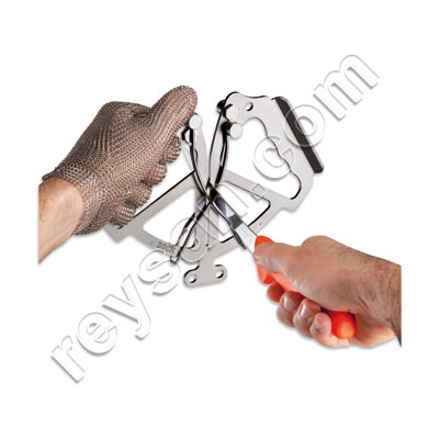 SHARPENER DICK HYPERFORET EN ACIER ARGENTÉ 