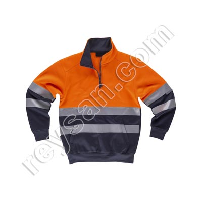 SWEATSHIRT HAUTE VISIBILITÉ