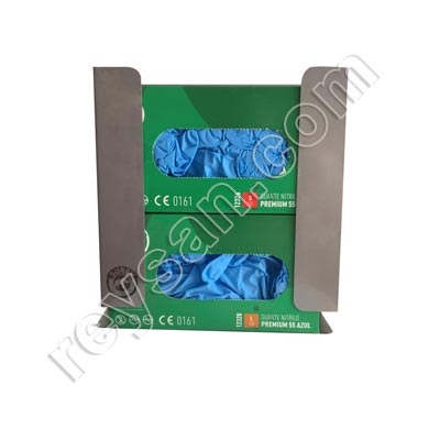DISTRIBUTEUR DE GANTS EN ACIER INOXYDABLE