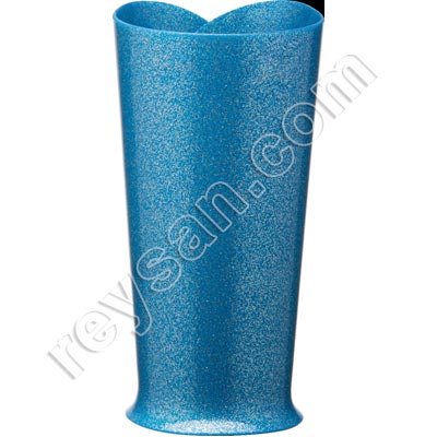 MANCHON ANTI-COUPURE LISSE DÉTECTABLE BLEU