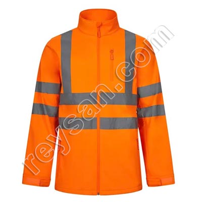 VESTON SOFT SHELL HAUTE VISIBILITÉ