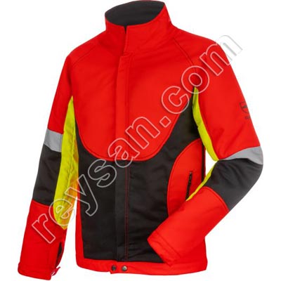 VESTE TRONÇONNEUSE ROUGE CLASSE 1