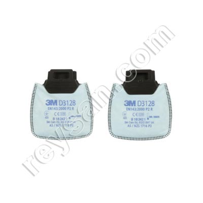 FILTRE SÉCURISÉ 3M D3128 LEP P2 R