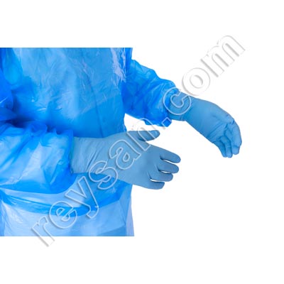 TABLIER JETABLE AVEC MANCHES CAST PE PREMIUM 