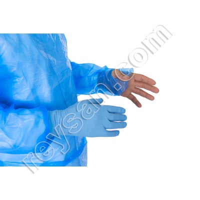 TABLIER JETABLE AVEC MANCHES CAST PE PREMIUM 