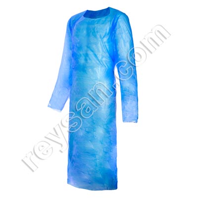 TABLIER JETABLE AVEC MANCHES CAST PE PREMIUM 