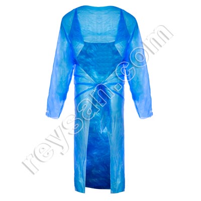 TABLIER JETABLE AVEC MANCHES CAST PE PREMIUM 