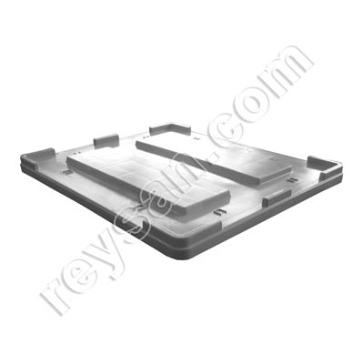 COUVERCLE GRIS POUR CONTENEUR CTS