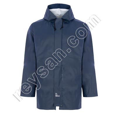 VESTE IMPERMÉABLE BLEU MARINE