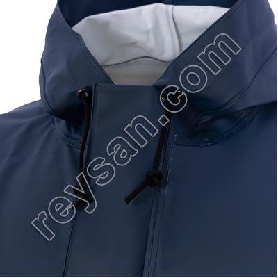 VESTE IMPERMÉABLE BLEU MARINE