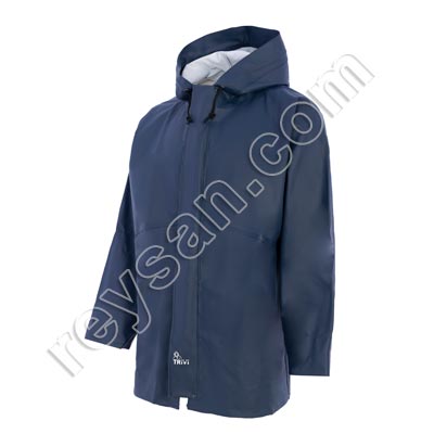 VESTE IMPERMÉABLE BLEU MARINE