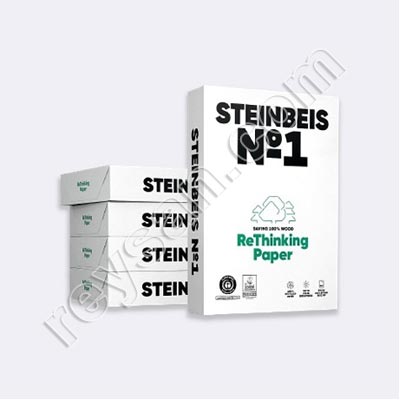FEUILLE DIN-A4 STEINBEIS Nº 1 100% RECYCLÉE