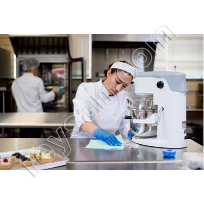 ROULEAU DE CHIFFONS JETABLES PRÉDÉCOUPÉS TURQUOISE