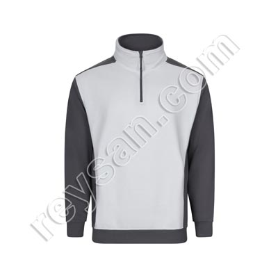 SWEAT À DEMI-ZIP