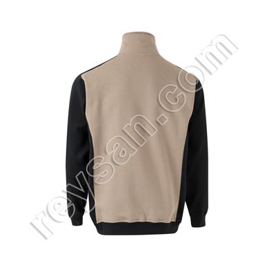 SWEAT À DEMI-ZIP