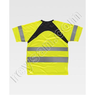 T-SHIRT TECHNIQUE HAUTE VISIBILITÉ