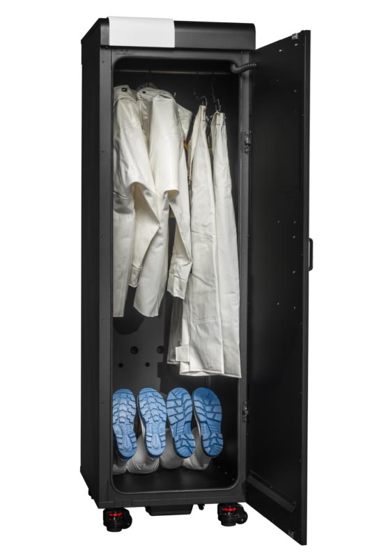 ARMOIRE DE SÉCHAGE ET DE DÉSINFECTION INDUSTRIELLE