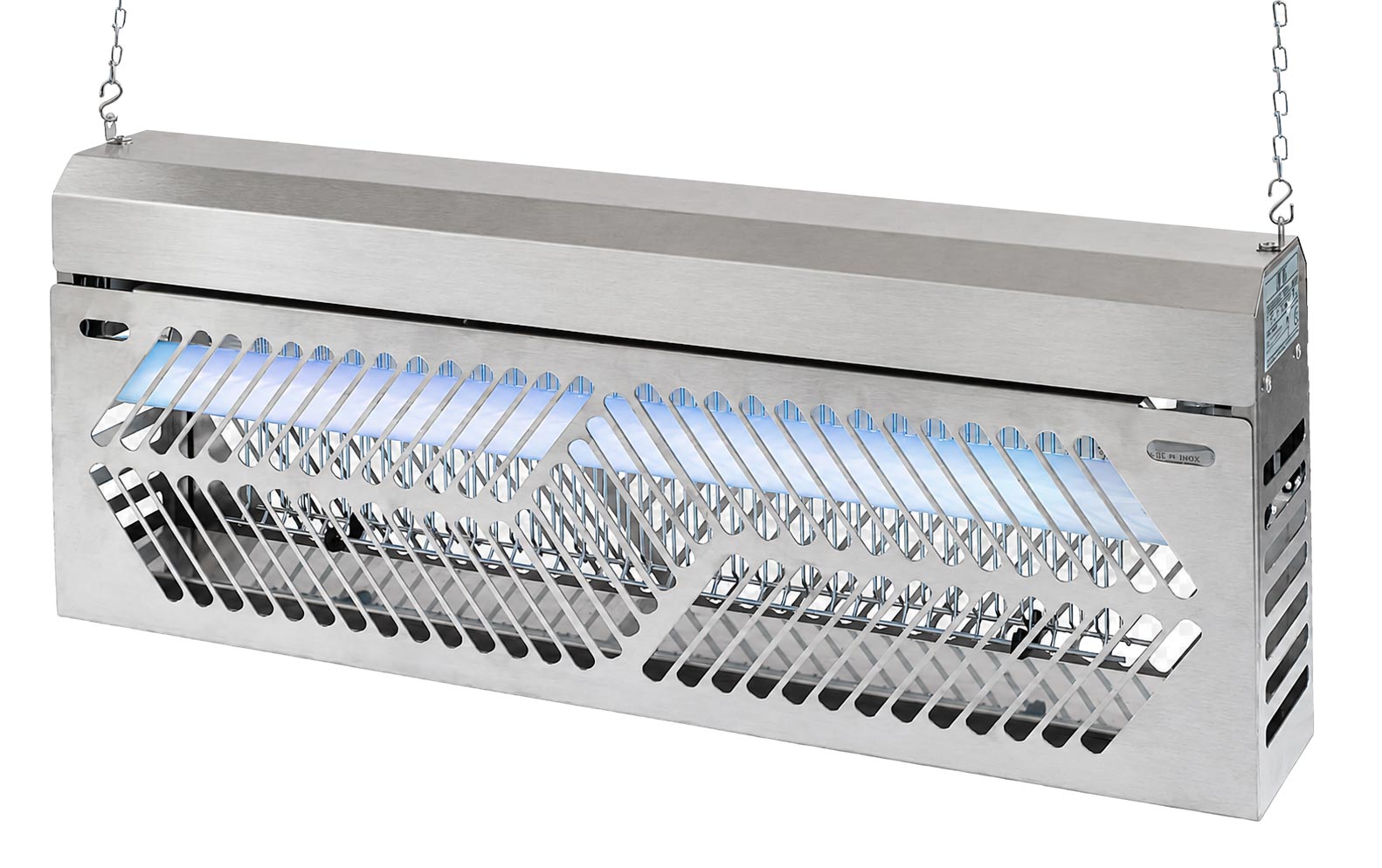 DESTRUCTEUR D’INSECTES INOX LED INCASSABLE 18W IP54 GRILL