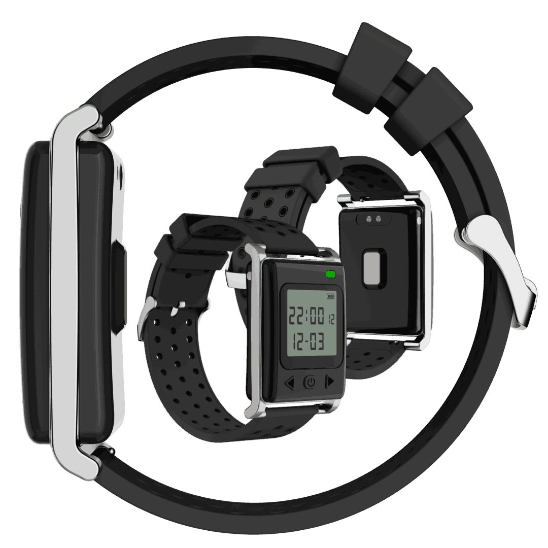 BRACELET DE PRÉVENTION DES COUPS DE CHALEUR AVEC MONTRE