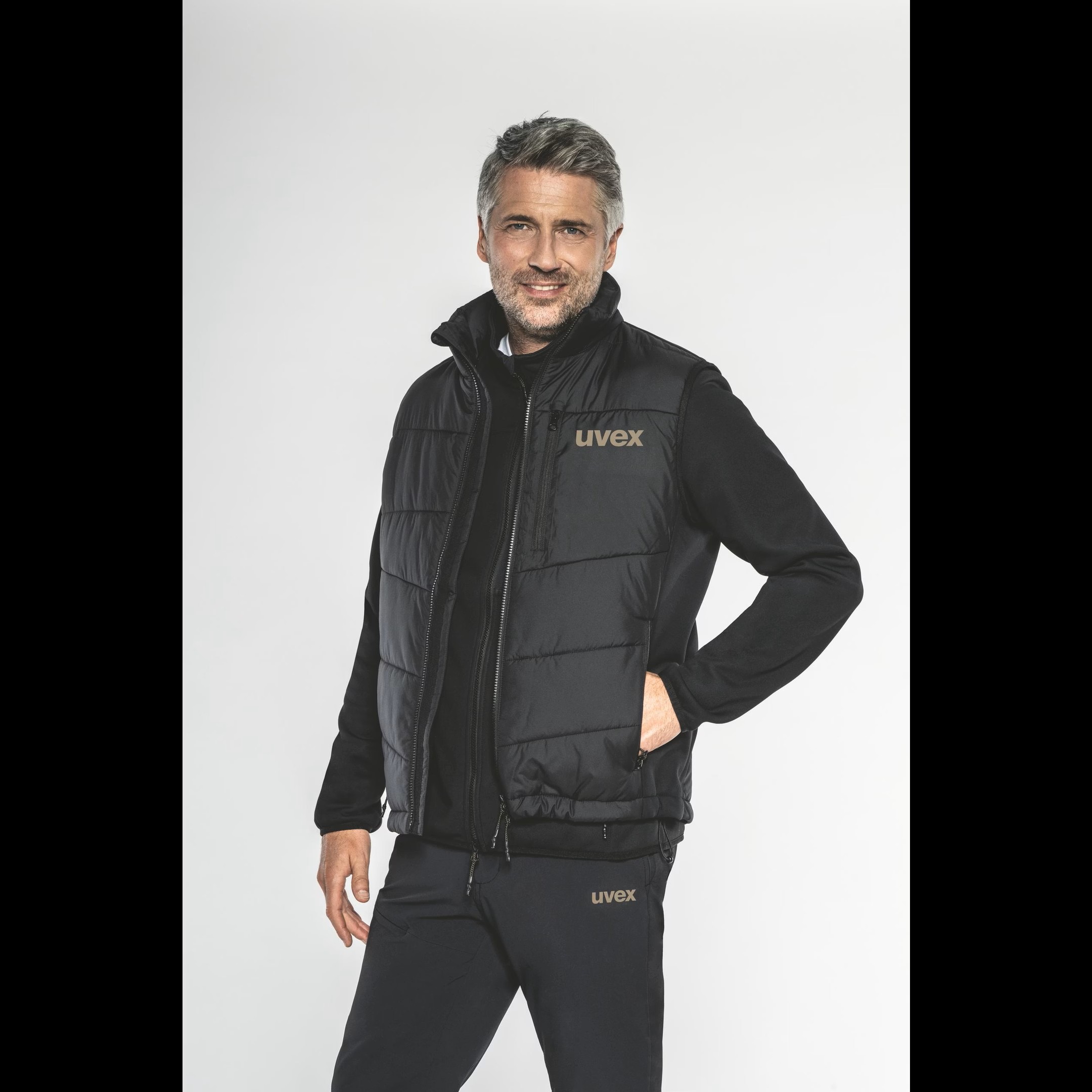GILET UVEX CORPORATE 26 GRAPHITE