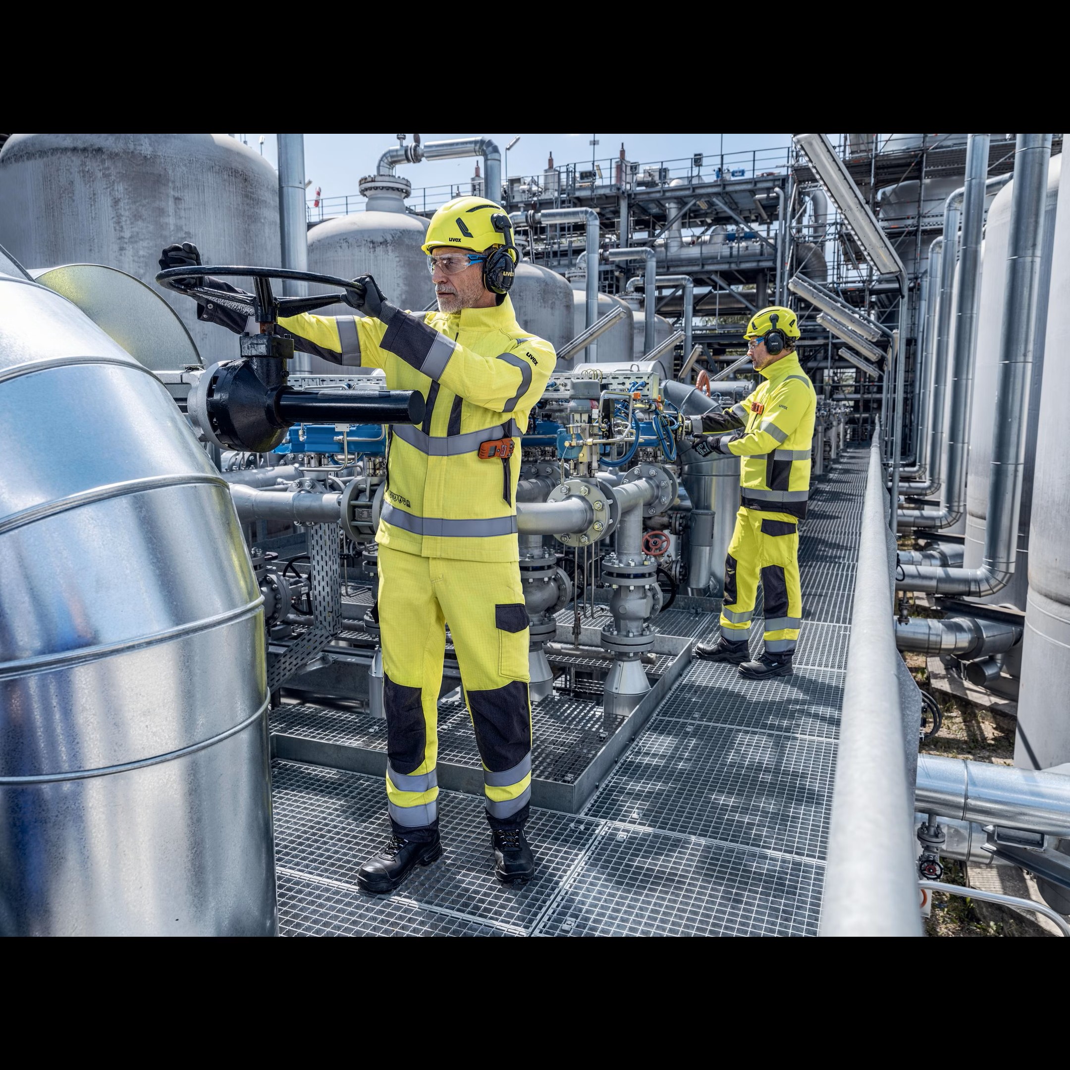 VESTE UVEX MULTINORME HAUTE VISIBILITÉ