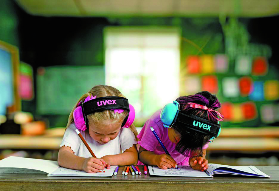 CASQUE ANTIBRUIT UVEX K JUNIOR 28DB