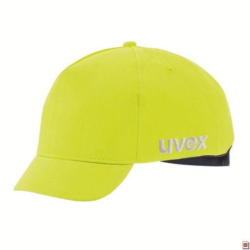 CASQUETTE ANTI-HEURTS UVEX HAUTE VISIBILITÉ COURTE