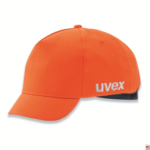 CASQUETTE ANTI-HEURTS UVEX HAUTE VISIBILITÉ COURTE