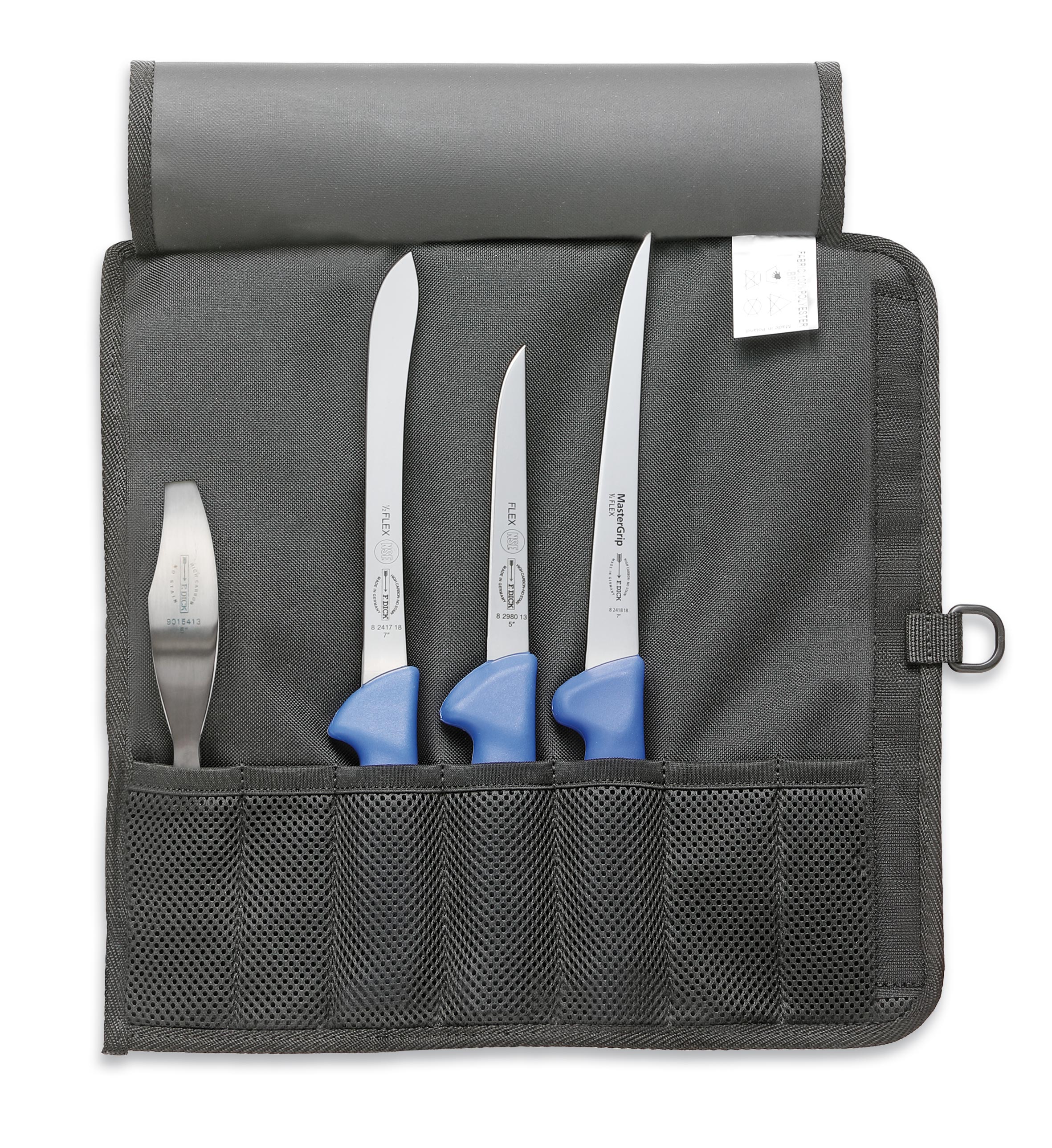 COFFRET DE PÊCHE DICK AVEC 3 COUTEAUX 8 2461 00